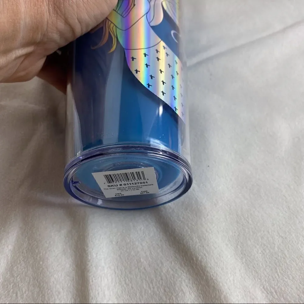Starbucks blue siren